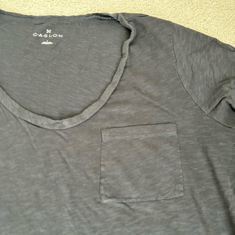 Caslon Women’s Cotton/Modal T-Shirt - Size L​ - Picture 3 of 5